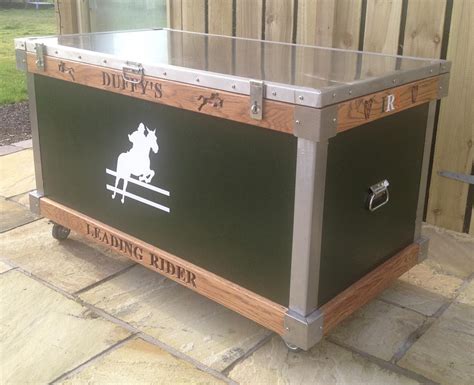 metal tack box|tack boxes on wheels.